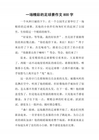精彩的足球比赛让人沉浸其中忘乎所以